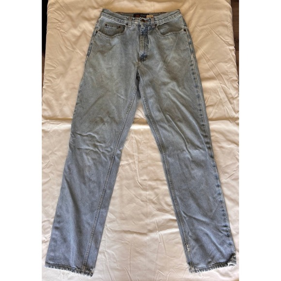 Route 66 Denim - Route 66 Vintage Relaxed Fit Light Wash High Rise Straight Leg Jeans 31x34